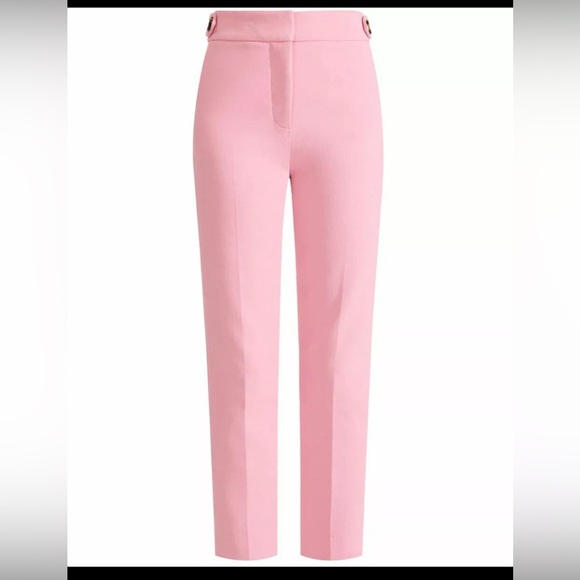 Veronica Beard Pants - Veronica Beard - Bubblegum Pink "Gamila" Cropped Trouser 4- NEVER WORN
